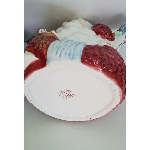 2001 "St. Nicholas" Teapot In Box Santa Claus Avon Christmas Gift Collec… - Picture 6 of 9